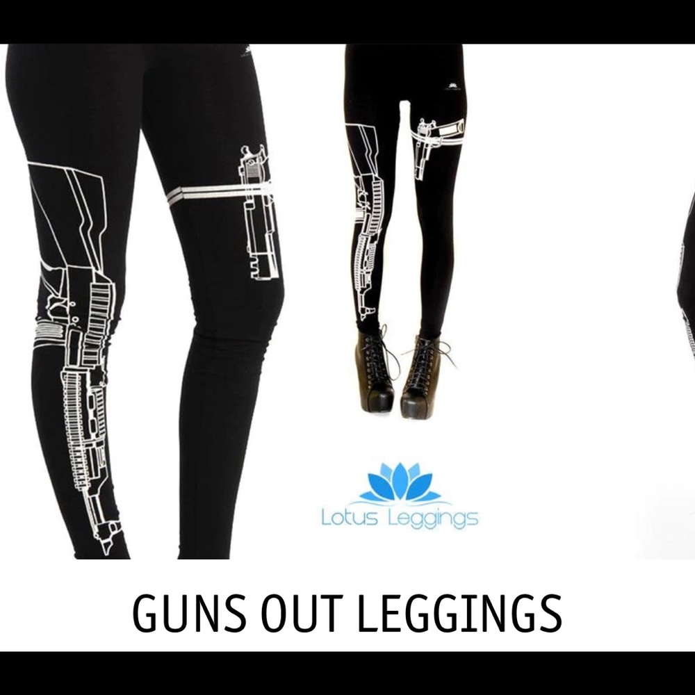 NWOT Guns out super soft Leggings!